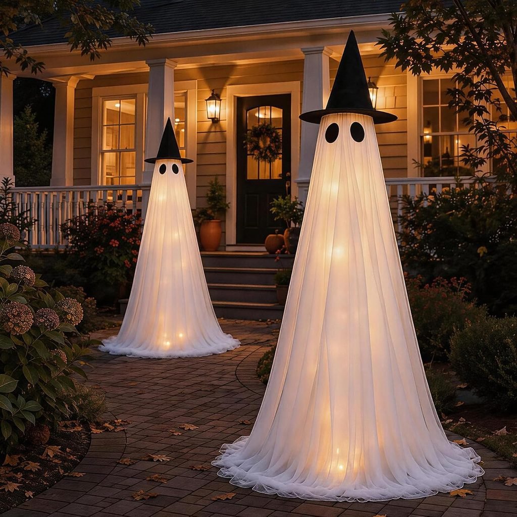 Light-Up Ghost Decorations