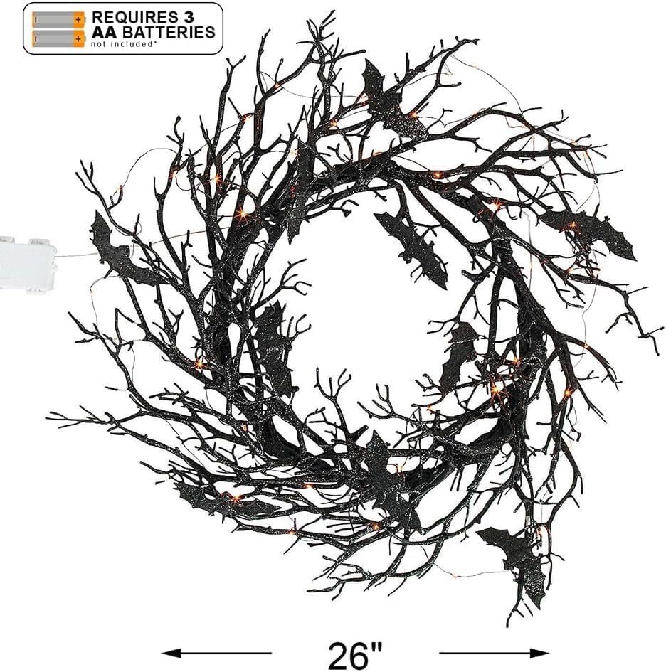 Halloween Front Door Wreath