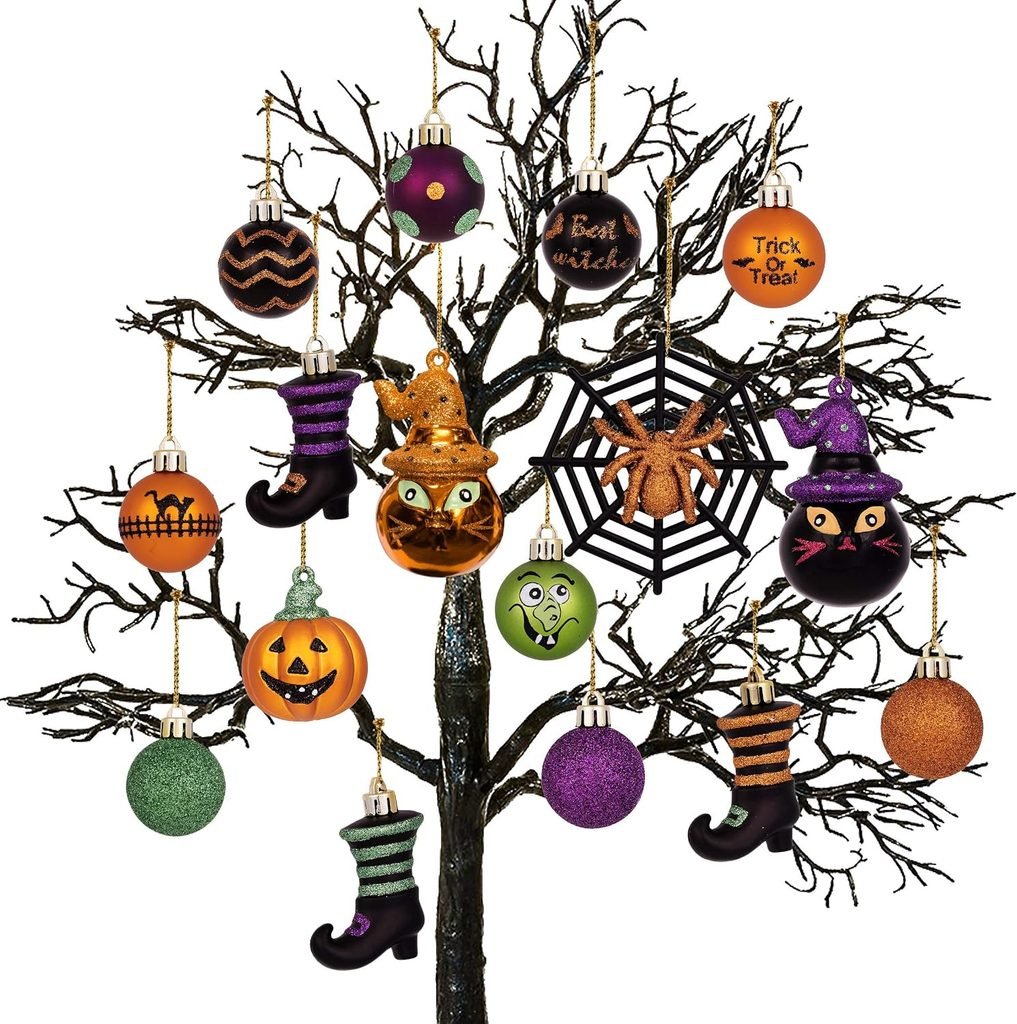 Shatterproof Halloween Ornament Set